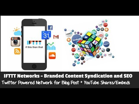 IFTTT SEO Networks – Blog Post Syndication